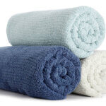 Photo d'une serviette de bain