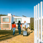 Photo d'une entrée d'un gîte