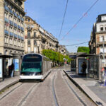 Photo d'un arrêt de tramway