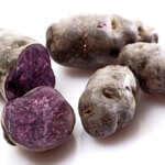 Photo de la pomme de terre vitelotte