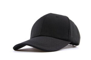 Photo d'une casquette noire