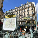 Photo de l'entrée du métro